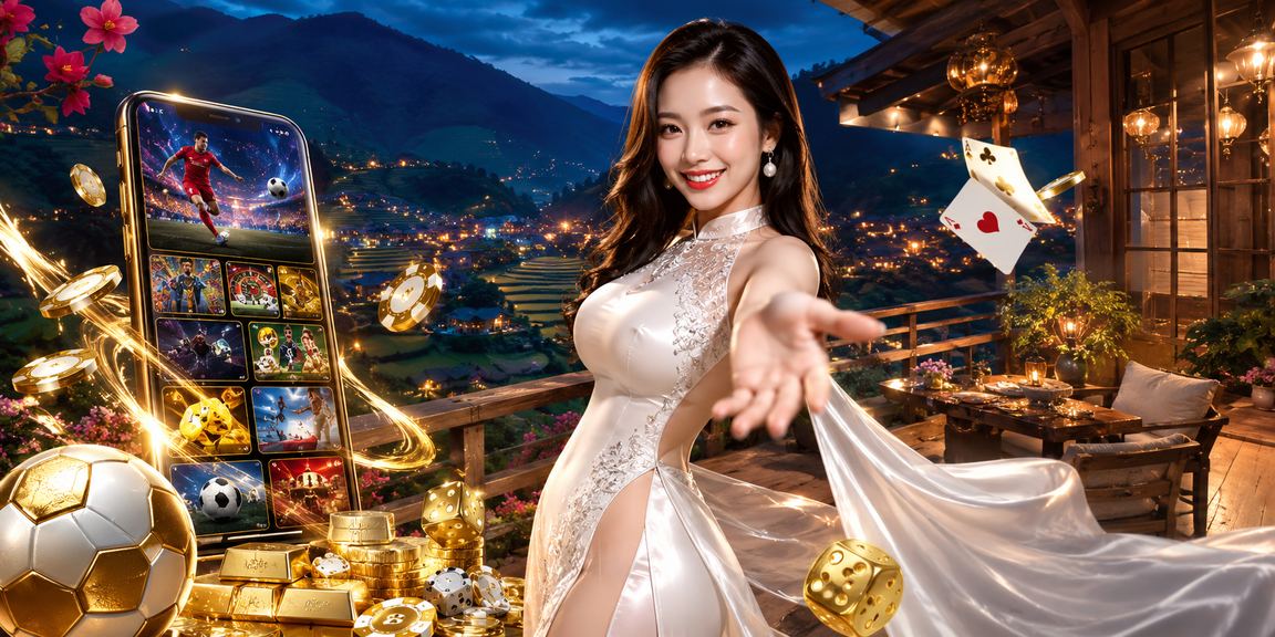Người dùng Sa Pa khám phá trò chơi mới trên điện thoại trong không gian núi rừng